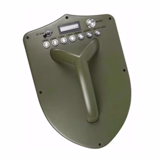 Anti-Dust Salt Spray Resistance Targeted Strike One Touch Control Intelligent Signal Jammer Anti Drone Defense Protect Gun